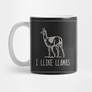 I Llike Llamas Mug